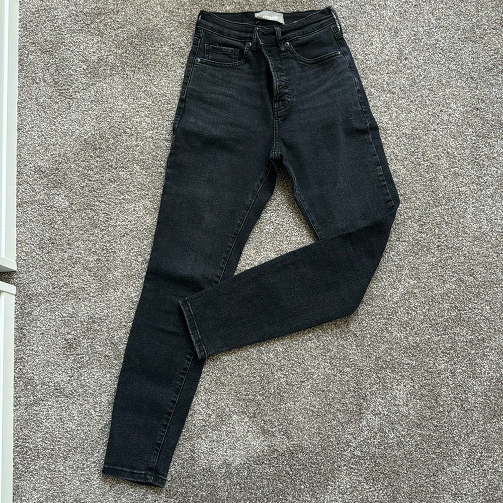 Everlane black jeans size 25 ankle length